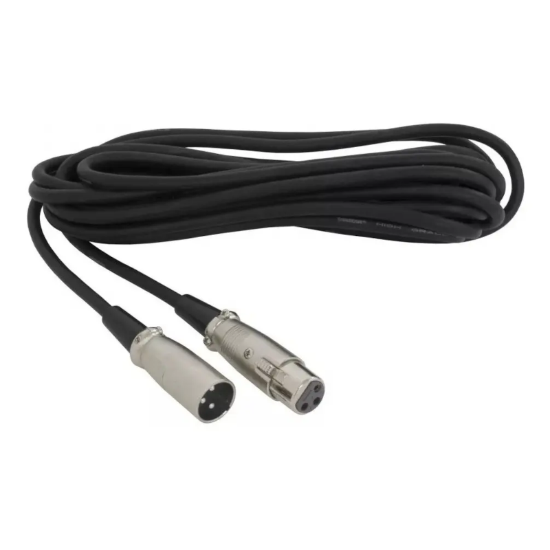 Microfono Dinamico Novik Fnk 40xlr C/ Cable Color Negro